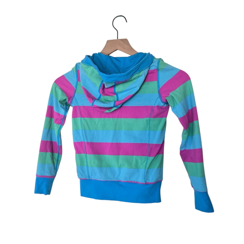 Ivivva (Lulu Kids) Reversible Stellar Switch Up Hooded Jacket Size 4